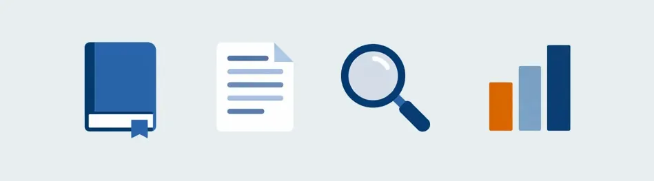 Research and study icons for SodaSlim ingredients